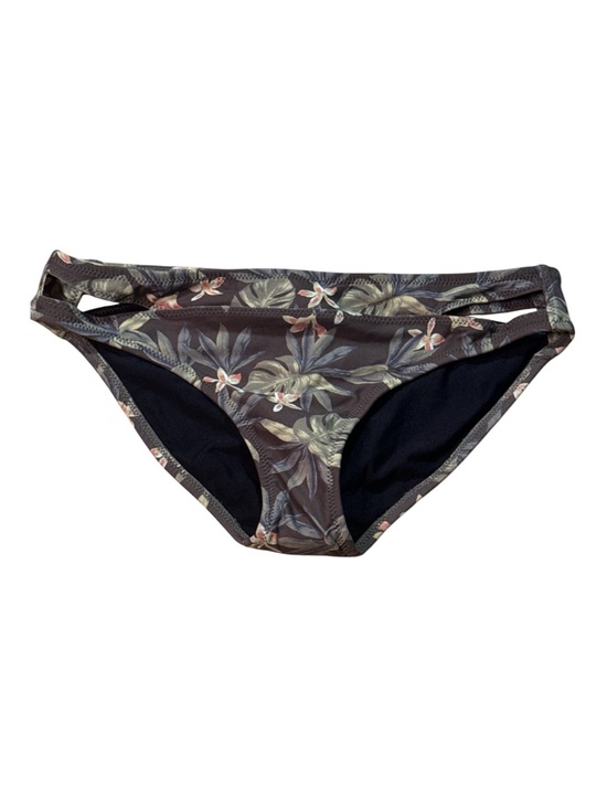 O'Neill Other - O'Neill Brown Tropical Floral Cutout Bikini Bottom Size small NWT